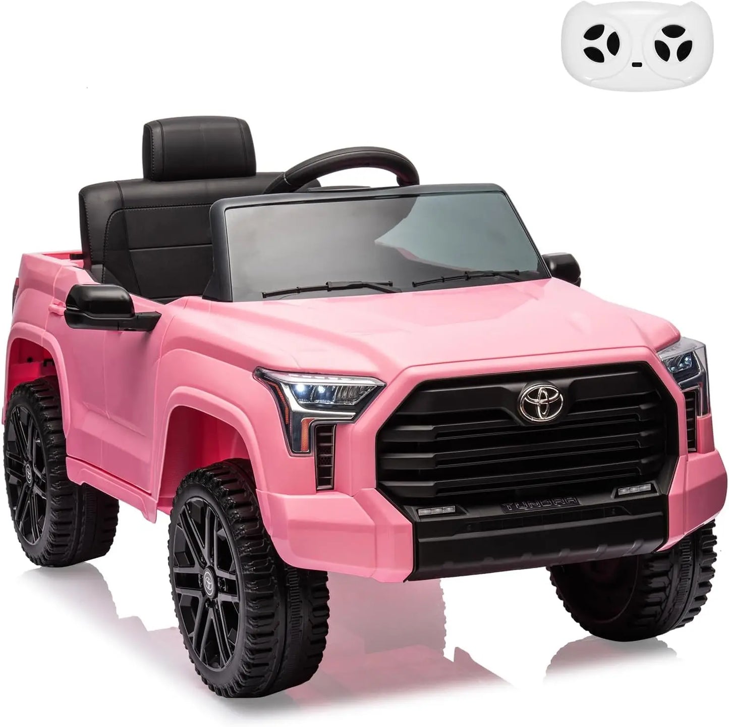 12V Licensed Official Toyota Jeep Car for Kids | Off-Road Kids Pickup Truck with Remote Control LED Headlights