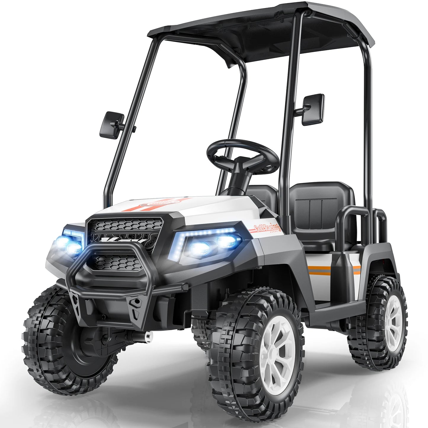 24V 4-Seater Ride On Golf Cart for Kids | 4WD (3-12 Years of Kids)