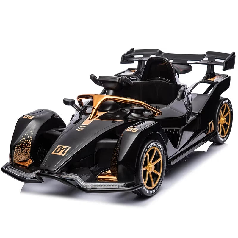 12V 2-Seater F1 Sport Kids Go Kart with Parent Control | Kids Rider (Recommended Age: 3–8 Years)