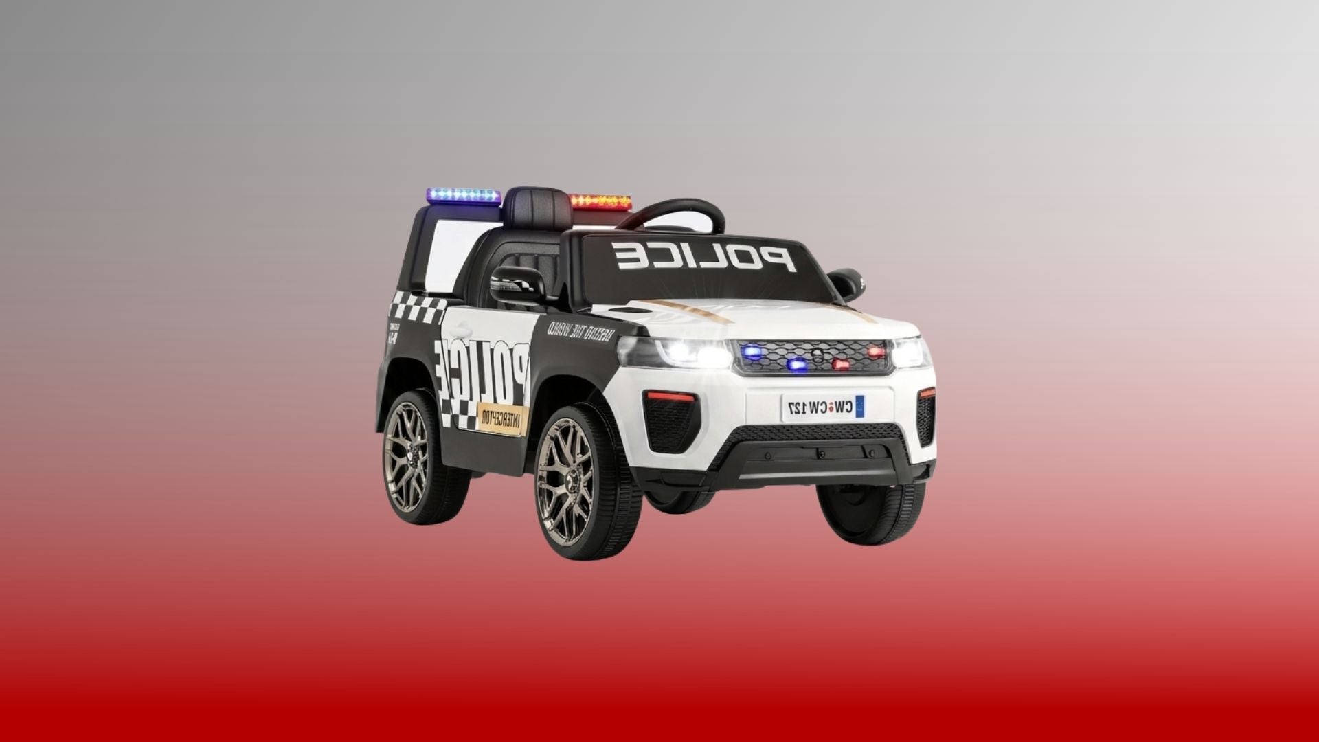 Kids Ride on Police Car – Kids Rider