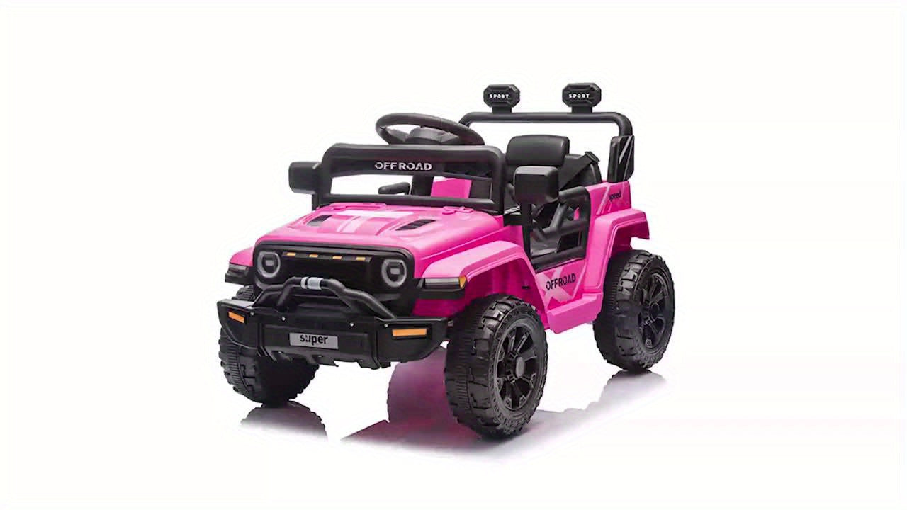 Lil Drivers 12V Kids Electric Truck w/ Remote & MP3 | Dual Drive