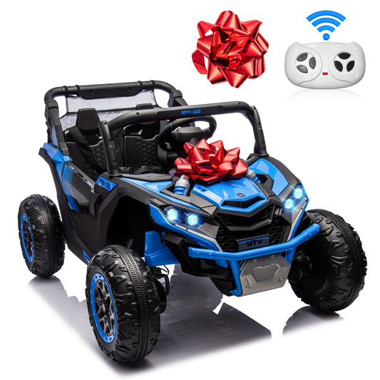 JOYRACER 24V 600W 4WD UTV Ride-On Car w/ Remote | 2-Seater