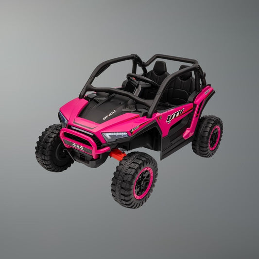 24V XL Kids Electric UTV Children Ride - 2 Seater Off-Road Ride-On W/ Parent Remote Control - Extra Large Seat for Ages 3-10