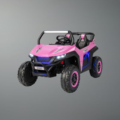 12V 2-Seater UTV Ride-On Car for Kids w/ Remote & Music | Kids Rider