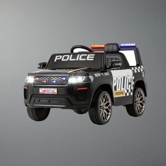 12V Kids Police Ride-On Car w/ Remote & Siren | 1-Seater