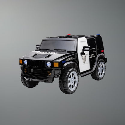 12V 4WD Kids Ride-On Car w/ Remote, Leather Seat & LED | 1-Seater