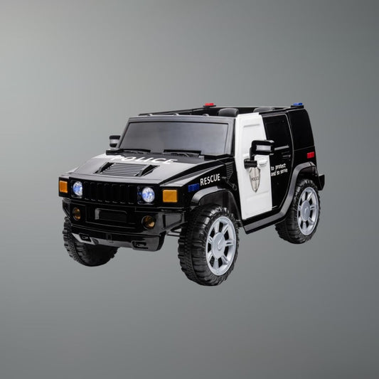 12V 4WD Kids Ride-On Car w/ Remote, Leather Seat & LED | 1-Seater