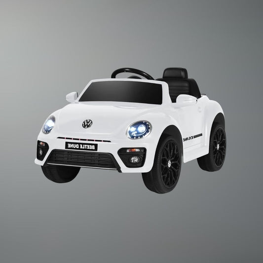 Licensed Volkswagen Beetle 12V Kids Ride-On Car w/ Remote | 1-Seater