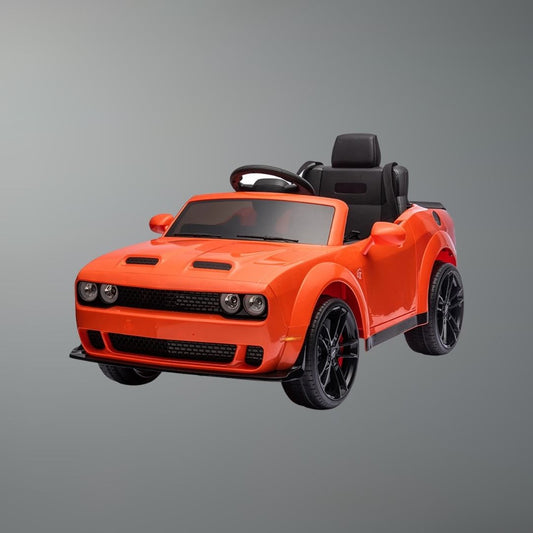 Licensed 12V Kids Ride-On Car w/ 3 Speeds & 4 Wheels – Electric