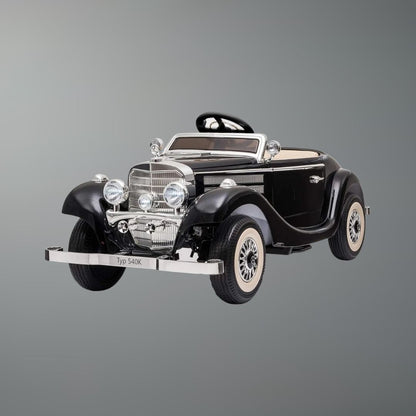 12V Mercedes-Benz Vintage Kids Ride-On Car w/ Remote