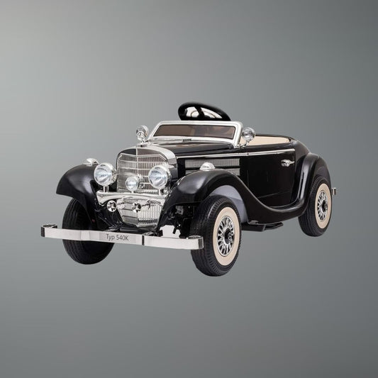 12V Mercedes-Benz Vintage Kids Ride-On Car w/ Remote