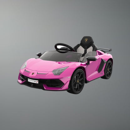 12V Lamborghini Aventador | Licensed Kids Ride on Car with Parent Control (Recommended Age - 3 to 8Years)