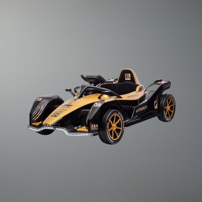 12V 2-Seater F1 Sport Kids Go Kart with Parent Control | Kids Rider (Recommended Age: 3–8 Years)