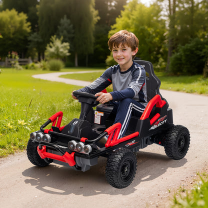 24V Electric Ride-On Car/ATV for Bigger Kids | Best for Outdoor Racing Fun for Children Aged 3 to 12 Years. (A Perfect Christmas Gift)