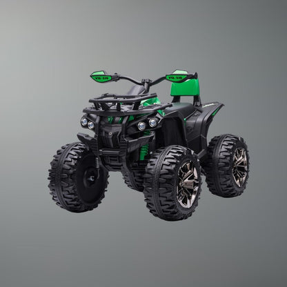 12V Kids Ride-On ATV Quad 4-Wheeler with Real Lights & Music | Kids Rider