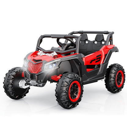 12V Ride on UTV Car, Licensed Can-Am Electric Off-Road UTV Car - 4WD