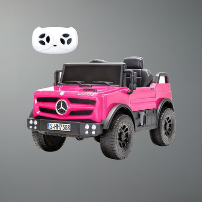 Licensed 12V Mercedes-Benz Unimog Kids Ride-On Jeep/Truck with Remote | Kids Rider