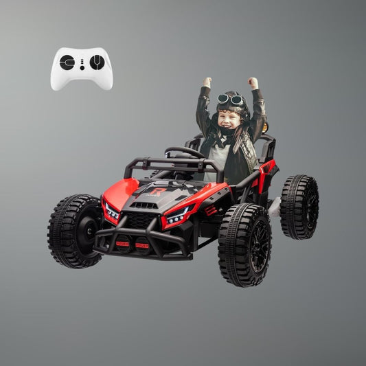24V Electric Powered Kids Ride-On UTV with Remote & Suspension & LED Lights| Kids Rider