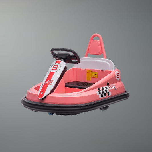 6V Kids Ride-On Bumper Car with 360° Spin & Lights | Kids Rider