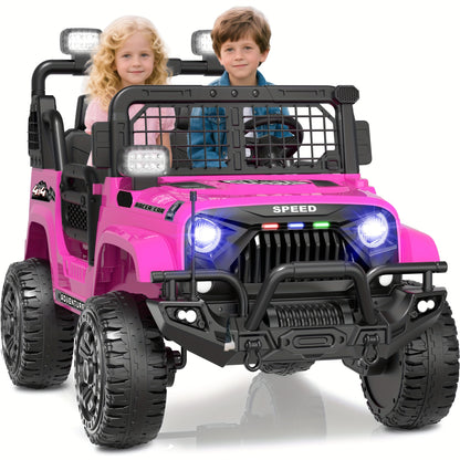 Lil Drivers 24V 2-Seater Ride-On Jeep w/ Remote & 22” Seat | 4WD