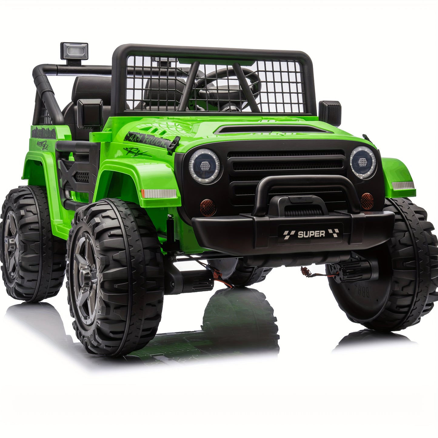 Lil Drivers 24V XL 4WD Ride-On Jeep w/ Remote & 20” Seat | 2-Seater