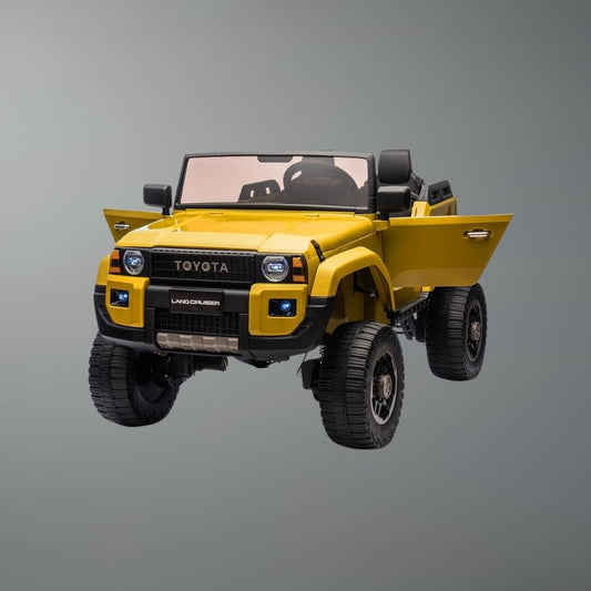 24V Toyota Land Cruiser 250 | 2-Seater Kids Ride-On Truck 4 Wheel Drive w/ Parent control | 4×100W Powerful Motors