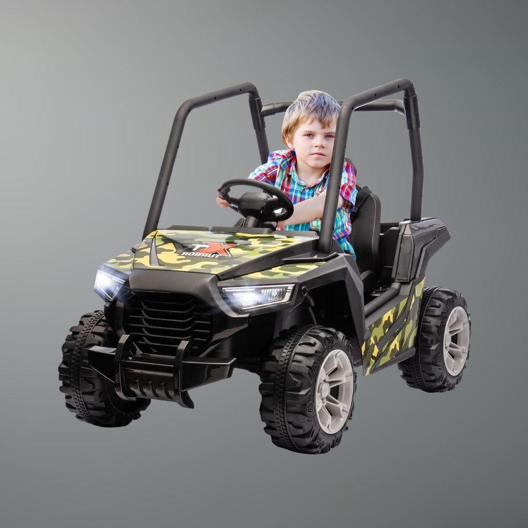 12V Kids Electric UTV Car with Remote & Suspension | Kids Rider(Age - 3 to 8 Years)