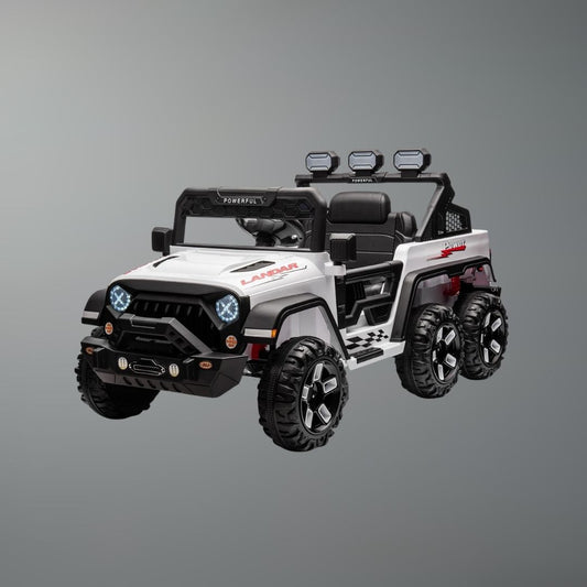 24V 6-Wheel 4WD Kids Ride-On Car with Remote | Kids Rider(Age : 3-14 Years)