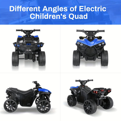 Kids Electric Quad ATV with Headlights & Pedal Accelerator - 36V Power | All-Terrain - Ideal Birthday/Christmas/Hallowen Gift