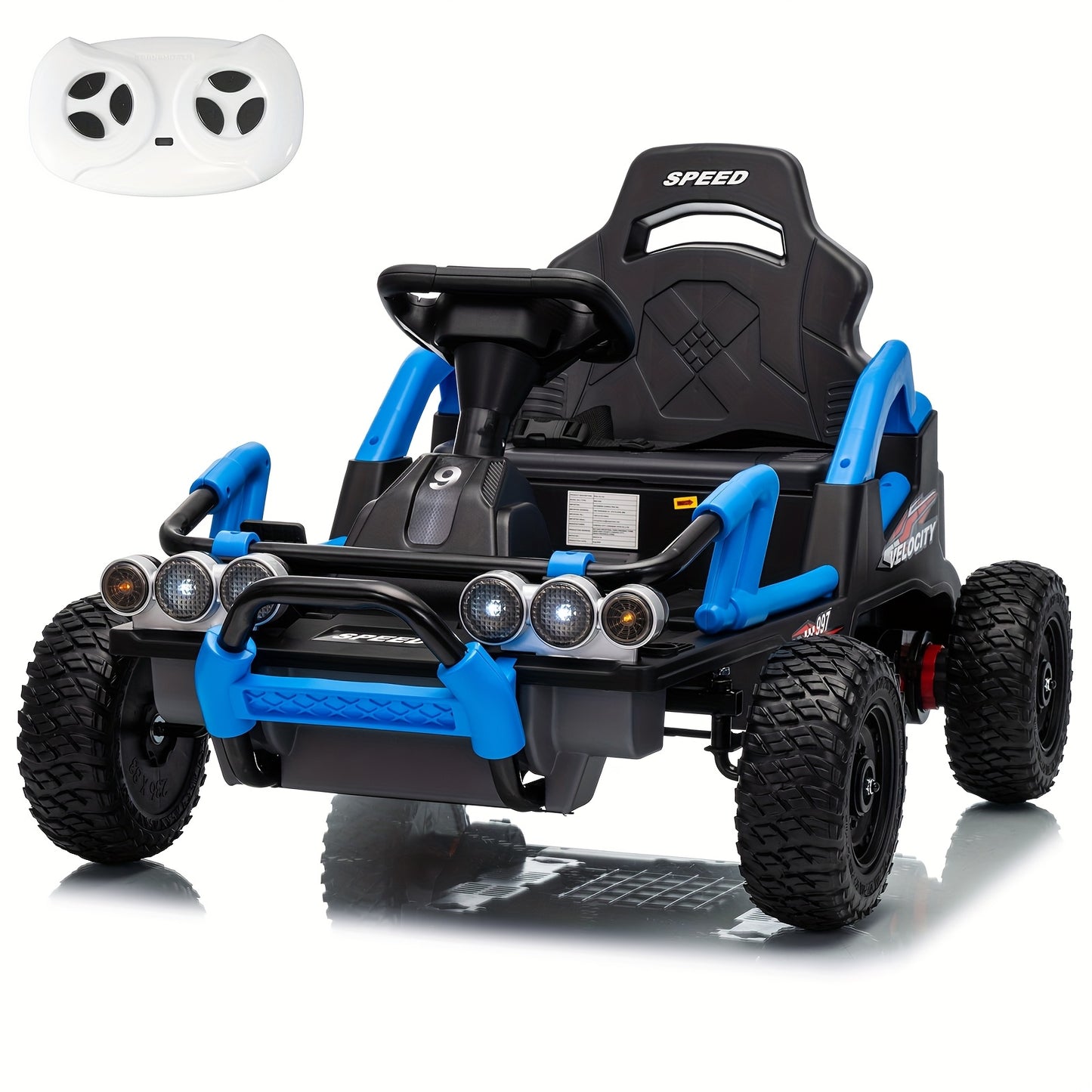 24V Electric Ride-On Car/ATV for Bigger Kids | Best for Outdoor Racing Fun for Children Aged 3 to 12 Years. (A Perfect Christmas Gift)