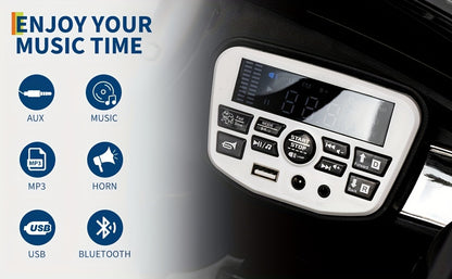 Lil Drivers 12V Toddler Ride-On Car w/ Remote, Lights & Safety Belt | 1-Seater