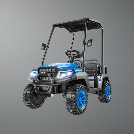 24V 4-Seater Ride On Golf Cart for Kids | 4WD (3-14 Years of Kids)