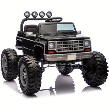 JOYRACER 24V - 4×200W Kids Ride-On Truck w/ Remote & Big Wheels | 2-Seater