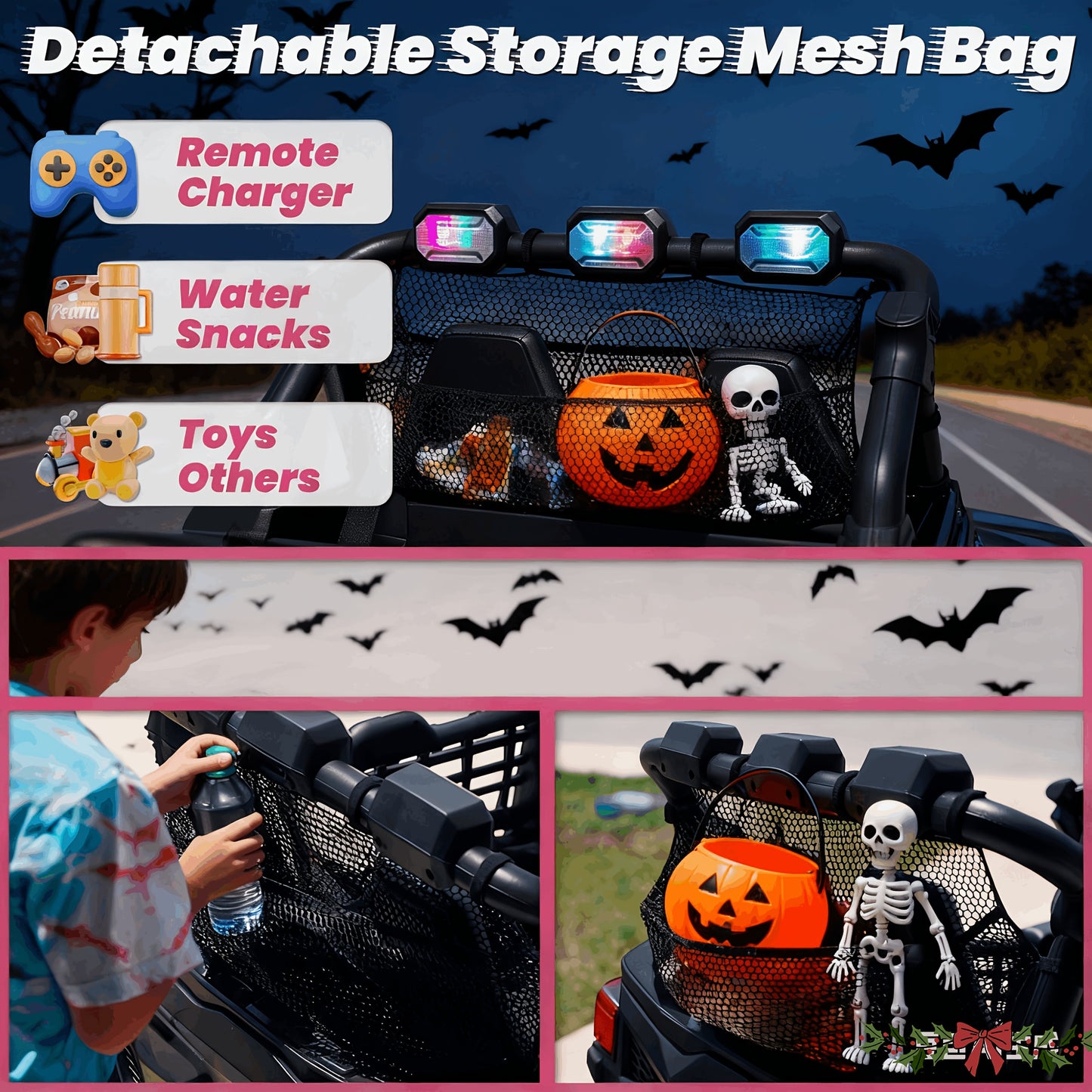 JOYRACER 24V XL Kids UTV | 4WD, Parent Remote, 2-Seater | The Ultimate Adventure Ride!