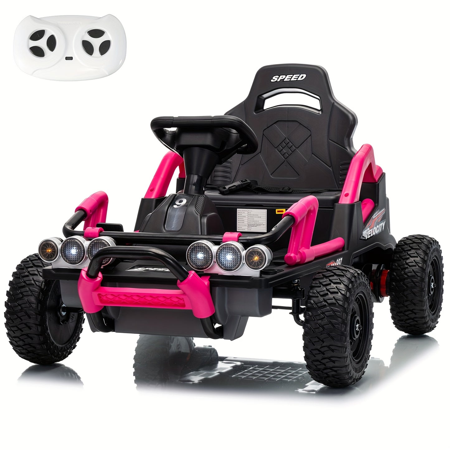 24V Electric Ride-On Car/ATV for Bigger Kids | Best for Outdoor Racing Fun for Children Aged 3 to 12 Years. (A Perfect Christmas Gift)