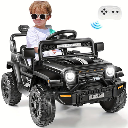 Lil Drivers 12V Kids Electric Truck w/ Remote & MP3 | Dual Drive