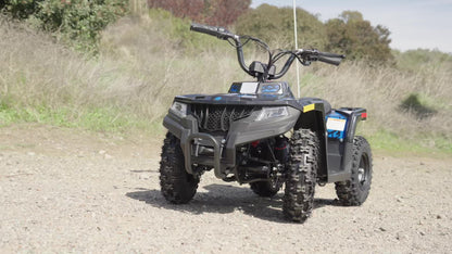 36V Electric ATV Dirt Quad Bike with 500W Motor, Long Range Drive | 4-Wheel Drive with Parent Speed Control