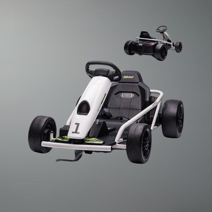 24V Kids/Teens Go-Kart | High-Speed Drifting Ride-On Car - Outdoor Ride for 4-14 Years