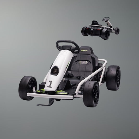 24V Kids/Teens Go-Kart | High-Speed Drifting Ride-On Car - Outdoor Ride for 4-14 Years