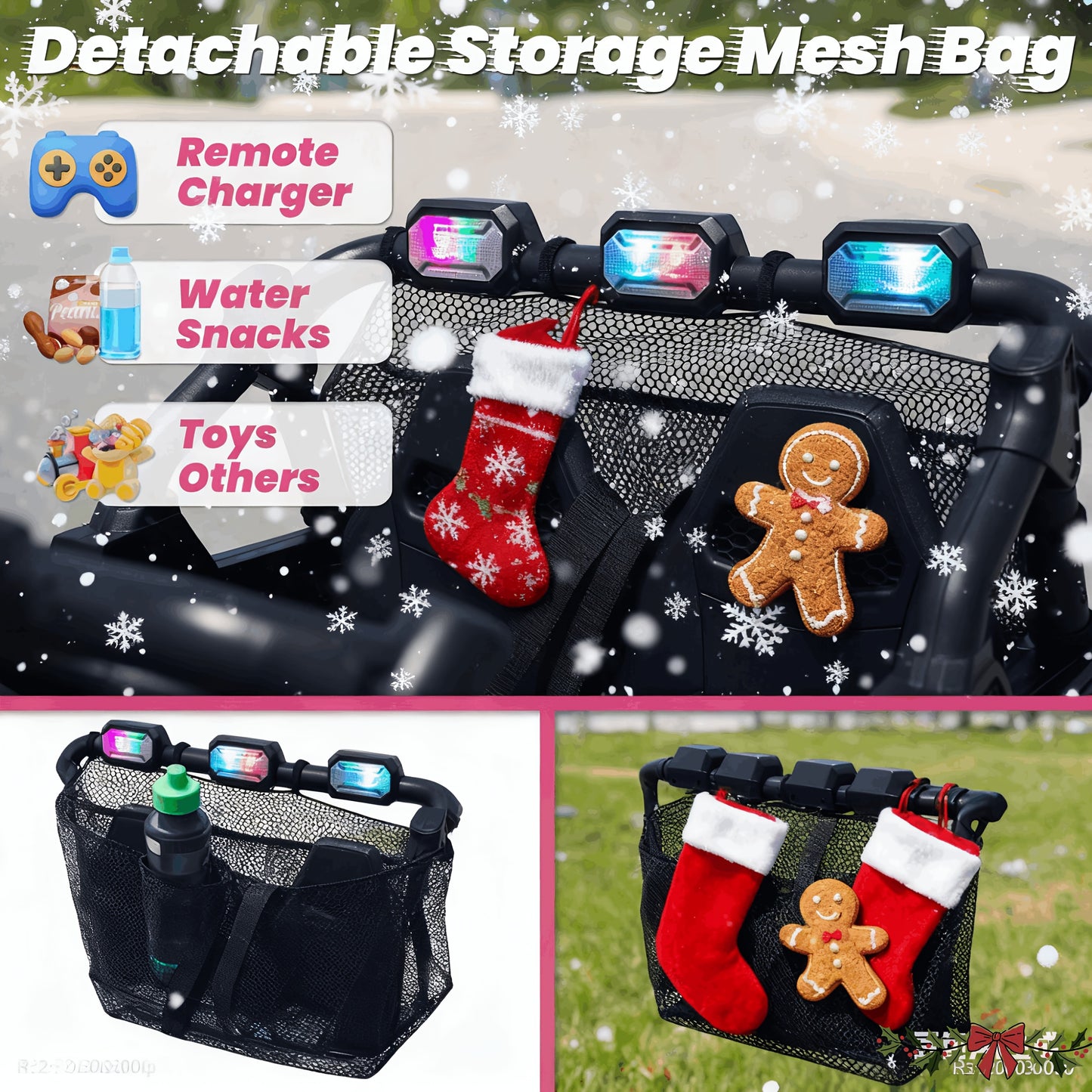 JOYRACER 24V XL Kids UTV | 4WD, Parent Remote, 2-Seater | The Ultimate Adventure Ride!