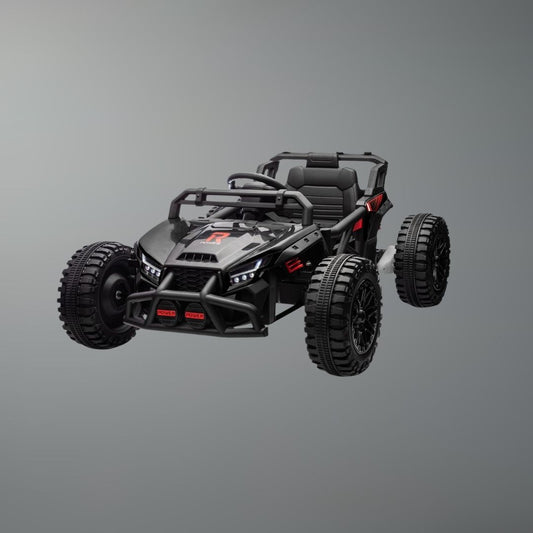 24V Heavy Duty Electric UTV Ride-On Buggy for Big Kids( 5+ Years) - All-Terrain Kids UTV