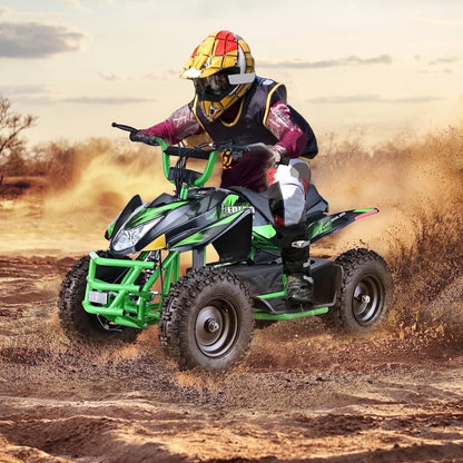 Hoverheart 36V 500W Electric ATV Dirt Quad w/ Disc Brakes | 15 mph