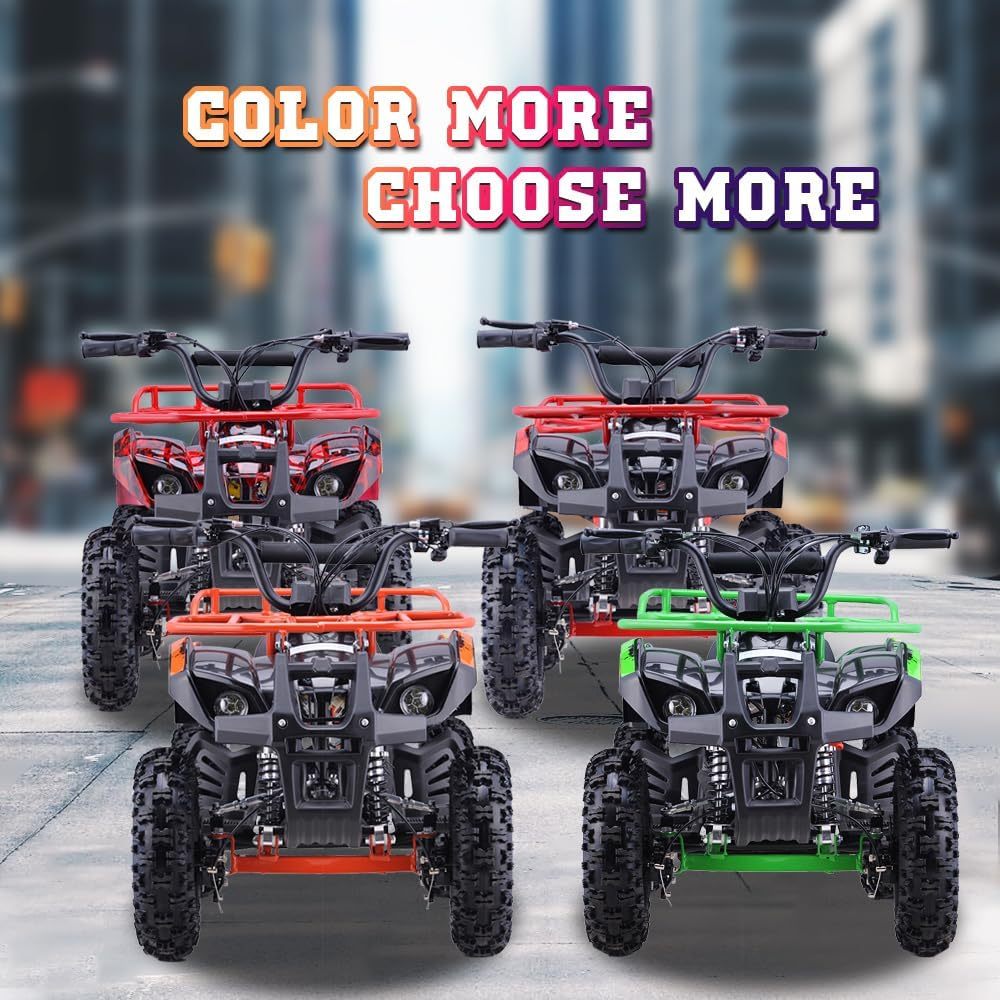 36V Electric ATV Dirt Quad for Kids | 4-Wheel Drive