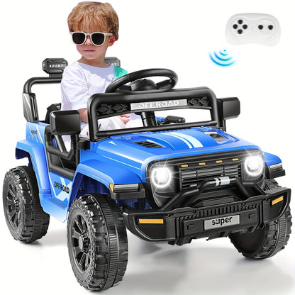 Lil Drivers 12V Kids Electric Truck w/ Remote & MP3 | Dual Drive