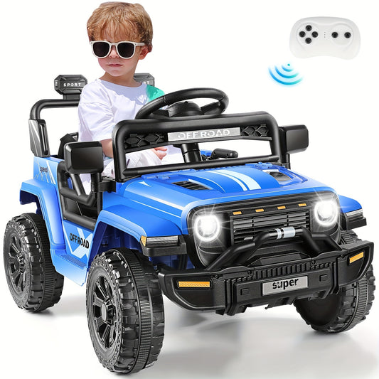 Lil Drivers 12V Kids Electric Truck w/ Remote & MP3 | Dual Drive
