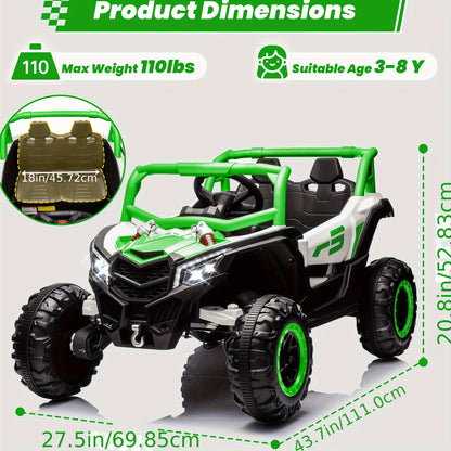 24V Ride On UTV for Kids W/Remote Control | Off-Road UTV