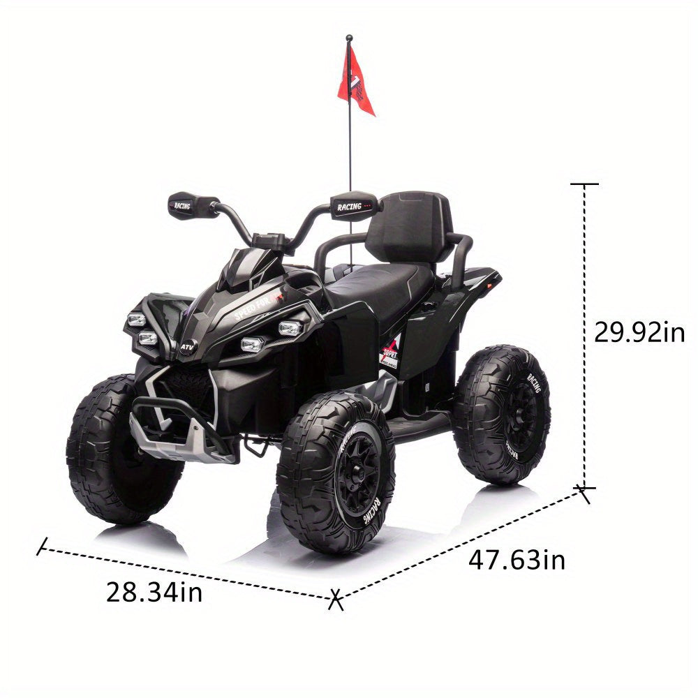 24V Heavy-Duty XXXL Off-Road Buggy | 24V Kids Electric ATV Ride-On Car | 4-Wheel Drive
