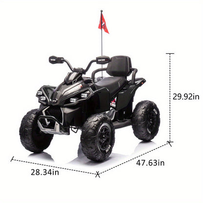 24V Heavy-Duty XXXL Off-Road Buggy | 24V Kids Electric ATV Ride-On Car | 4-Wheel Drive