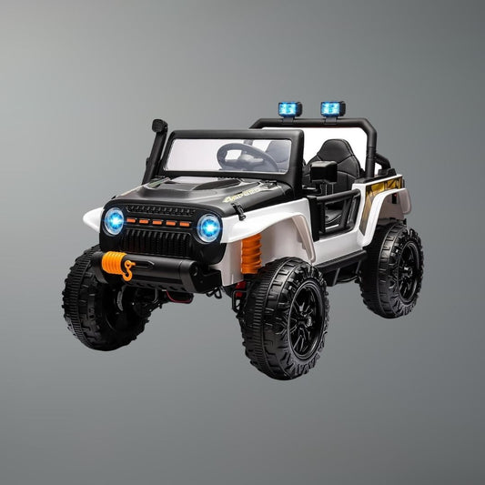 24V - 2 Seater Ride On Truck/Jeep for Kids | 4WD Battery Powered Jeep for Children