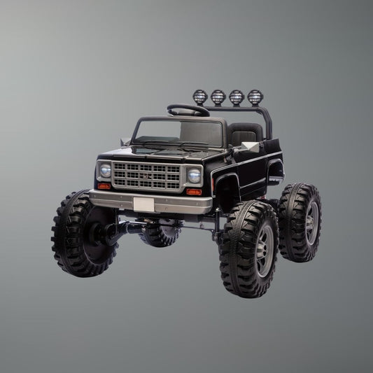 JOYRACER 24V - 4×200W Kids Ride-On Truck w/ Remote & Big Wheels | 2-Seater